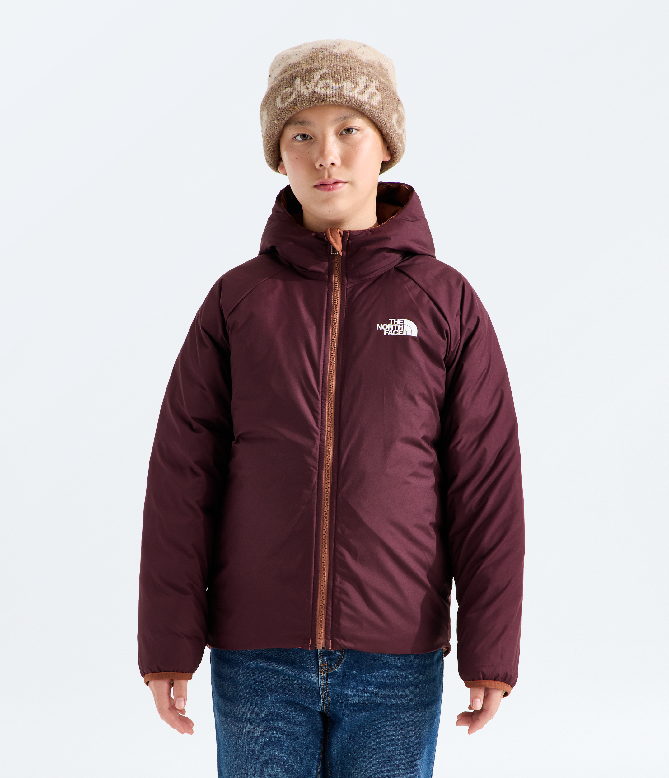 Boys’ Reversible Perrito Hooded Jacket
