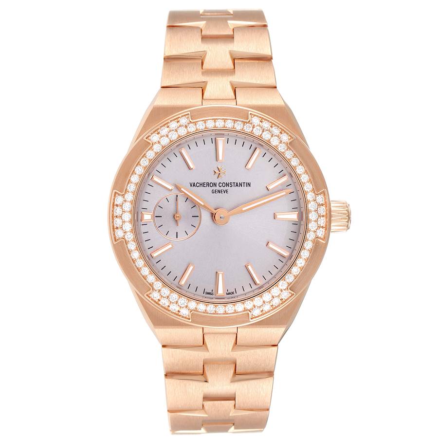 Vacheron Constantin Overseas 37 Rose Gold Diamond Ladies Watch 2305V