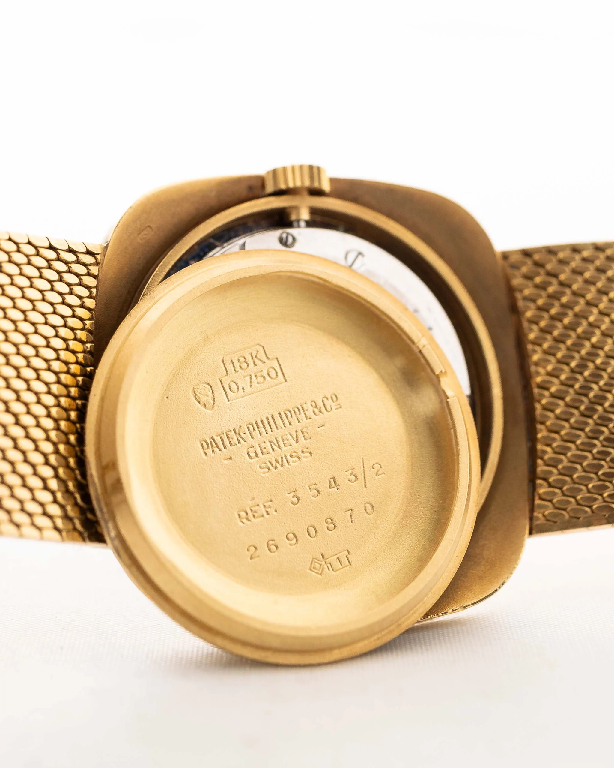Patek Philippe Square 3543 Blue 1970s