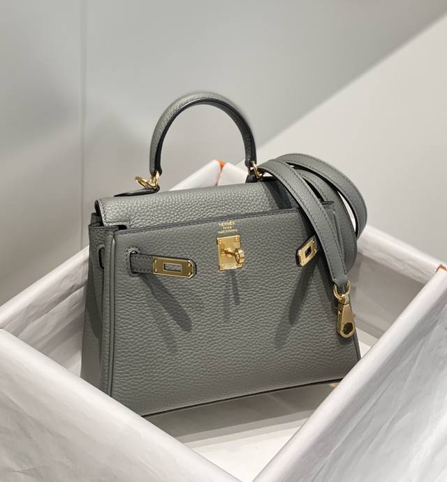 Replica Hermès Kelly Mini Cumulonimbus Gray