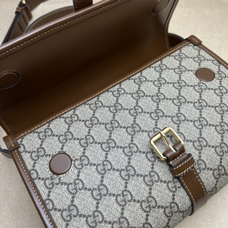 Replica Gucci GG Messenger Beige Canvas