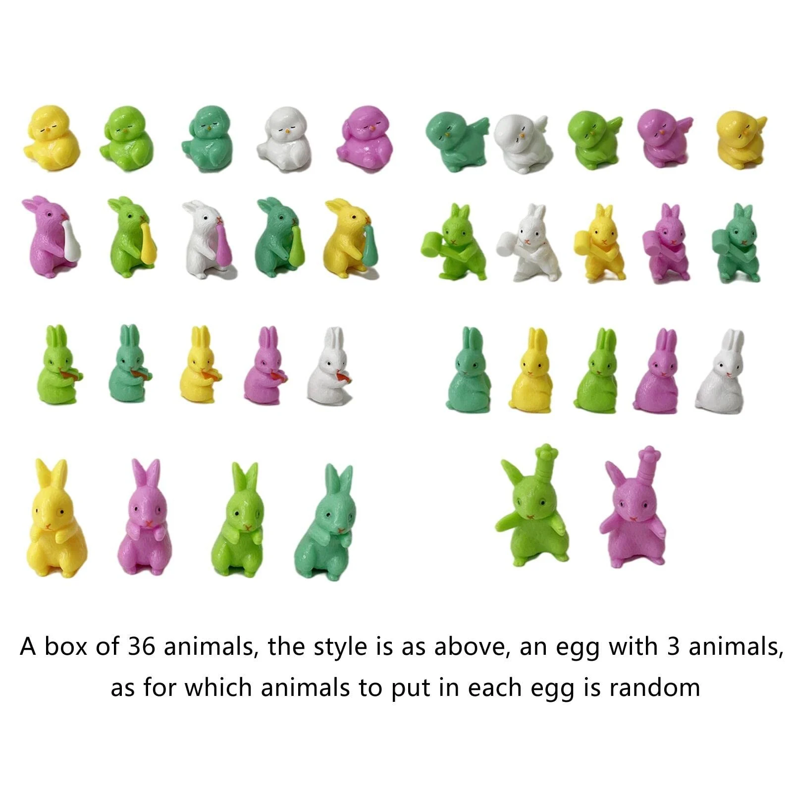 🐰 🐣12 Prefilled Easter Eggs With Pull Back Cars🚚