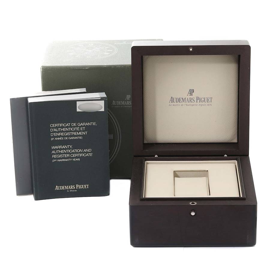 Audemars Piguet Millenary Steel Diamond Ladies Watch 77301ST