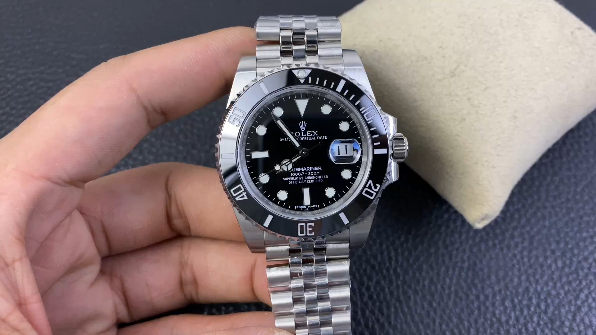 Rolex Submariner 116610 Jubilee Bracelet 40mm Black Dial Men's Diver