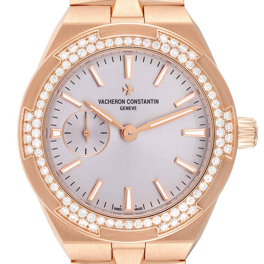 Vacheron Constantin Overseas 37 Rose Gold Diamond Ladies Watch 2305V