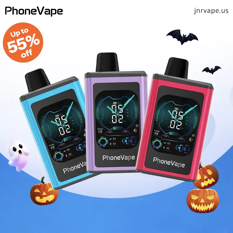 (5 boxes - $19.99) JNR PhoneVape 30K Disposable Vape - JNR Vape US