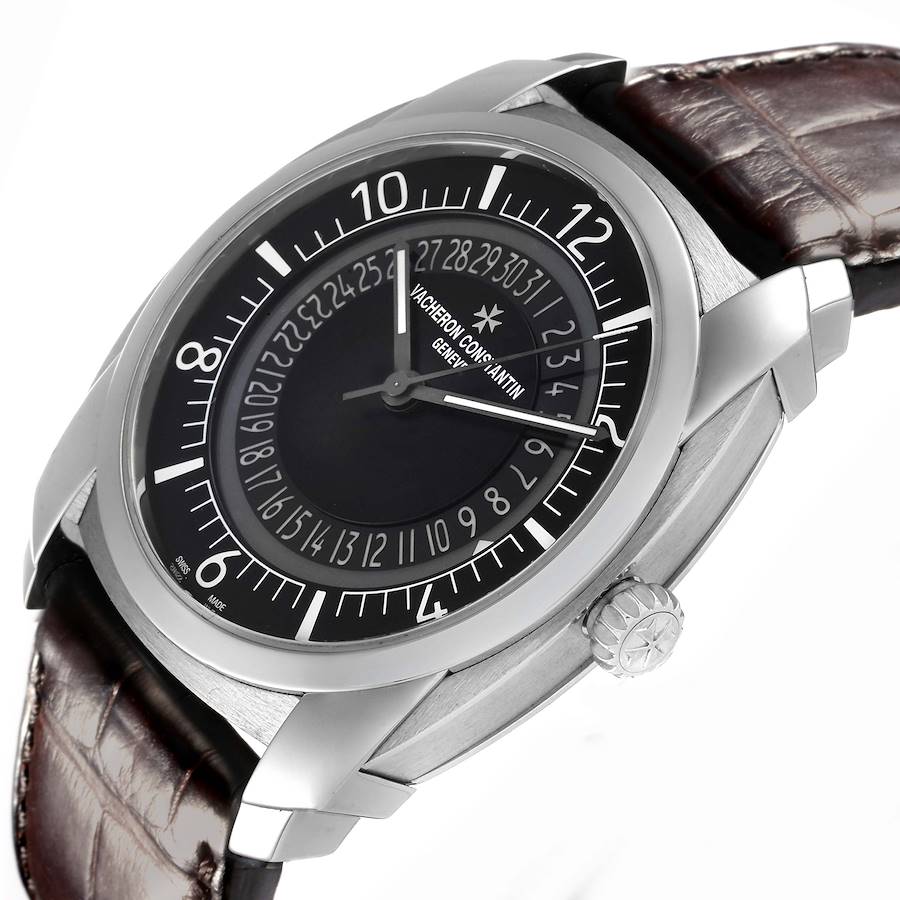 Vacheron Constantin Quai De L'ile Date Steel Mens Watch 4500S