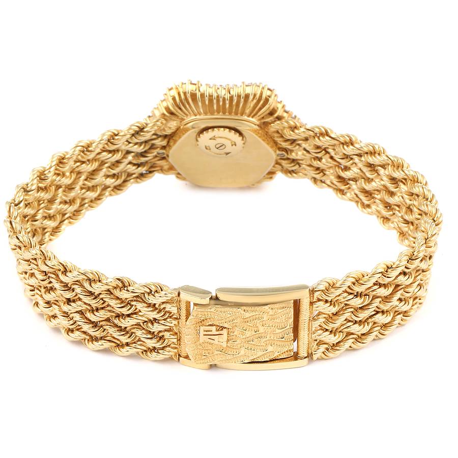Audemars Piguet Vintage Yellow Gold Diamond Cocktail Ladies Watch