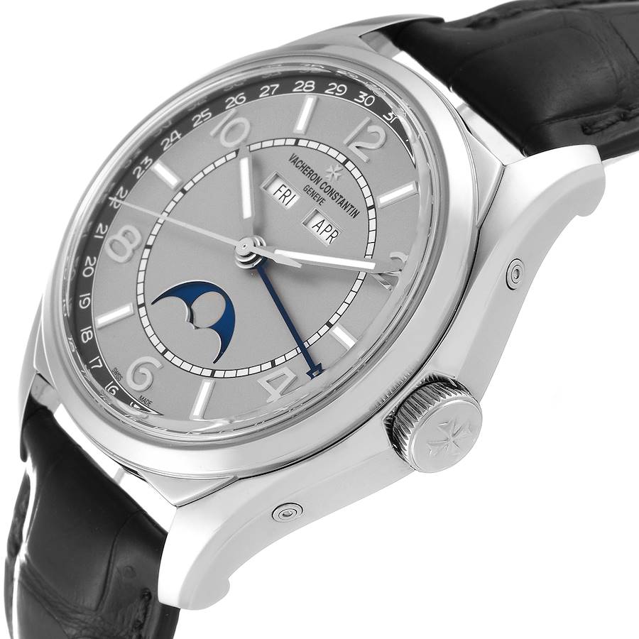 Vacheron Constantin FiftSix Complete Calendar Steel Mens Watch 4000E