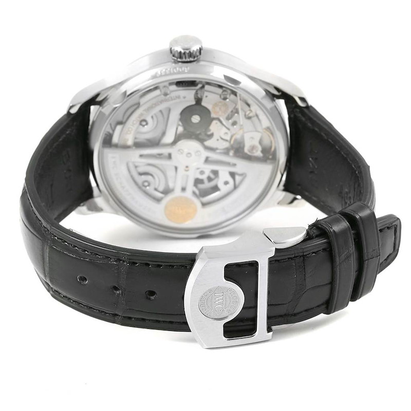 IWC Portugieser Blue Dial Mens Watch IW500710