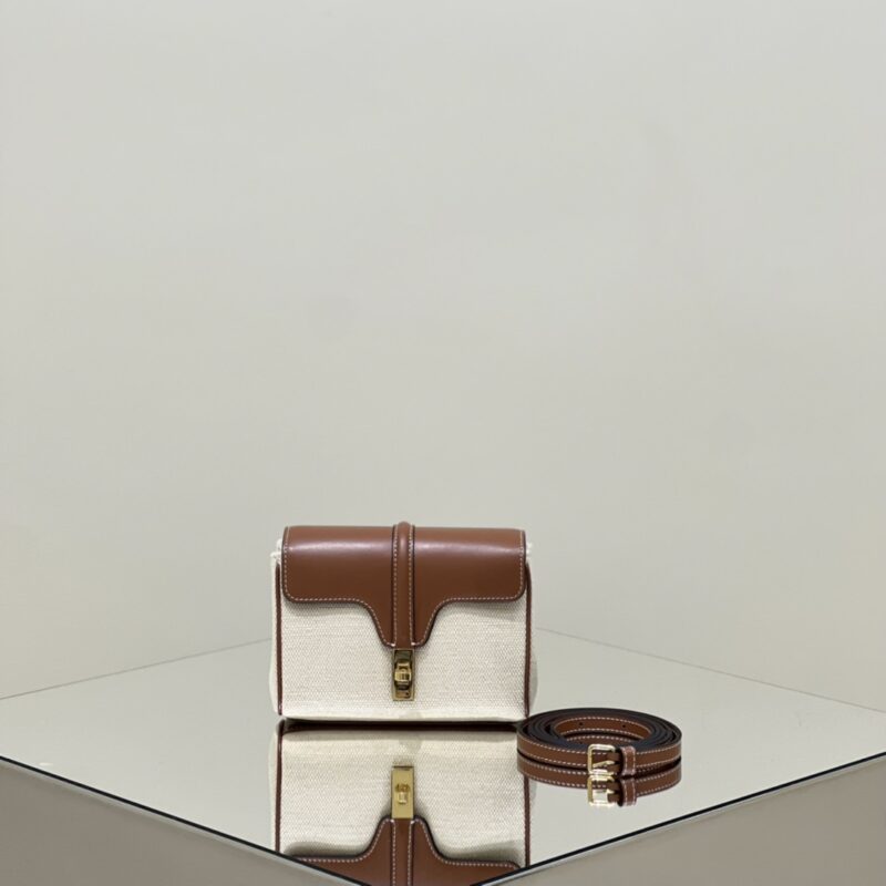 Replica Celine Soft 16 Mini Brown