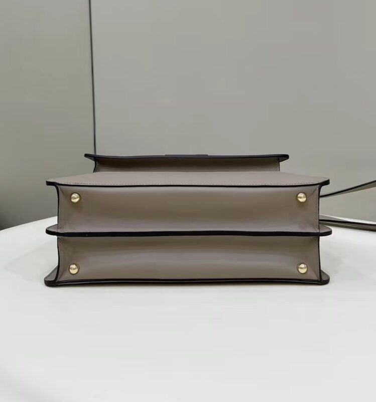 Replica Fendi Peekaboo With Patch Pocket Beige