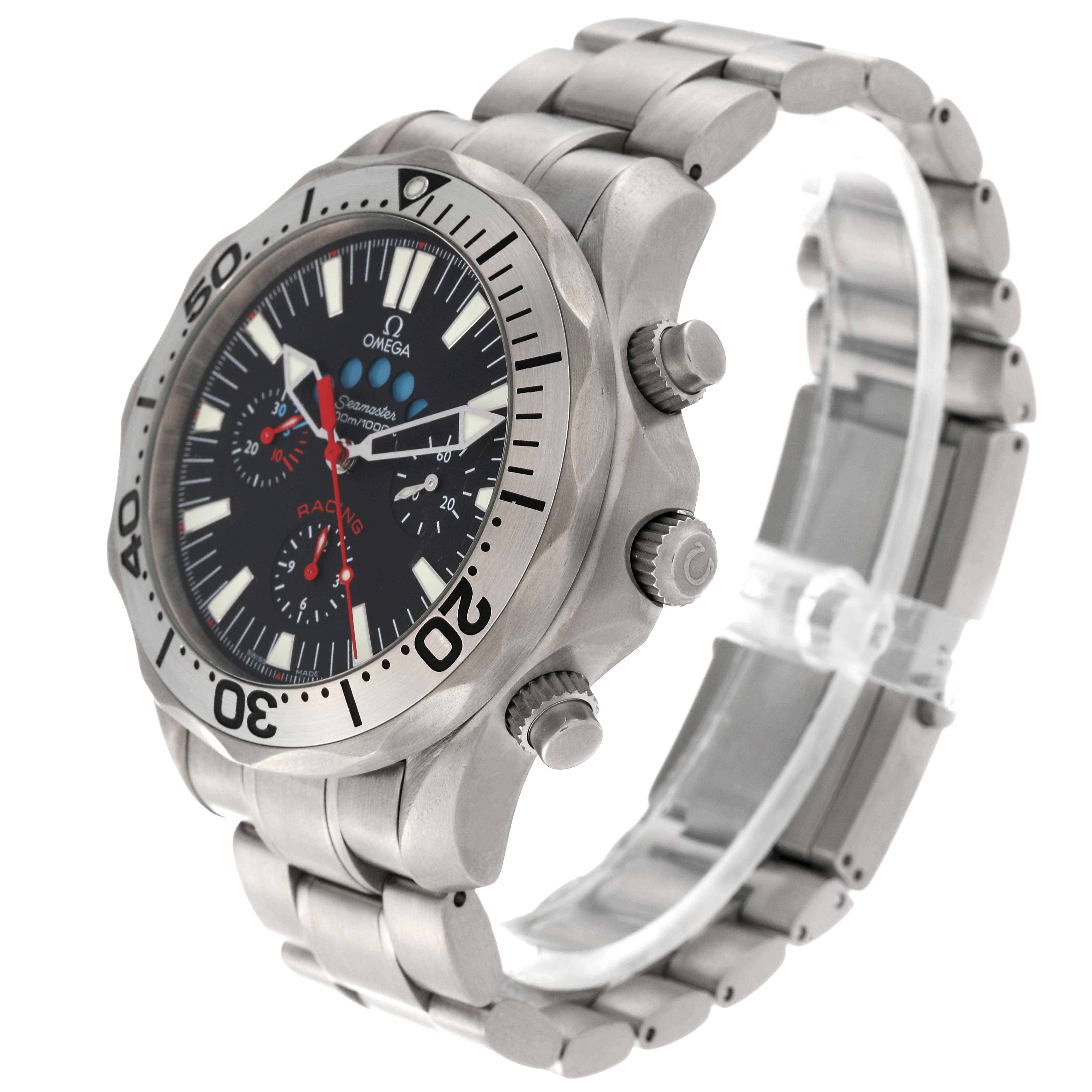 Omega Seamaster Regatta Racing Titanium Mens Watch 44.0 mm 2269.52.00 Card