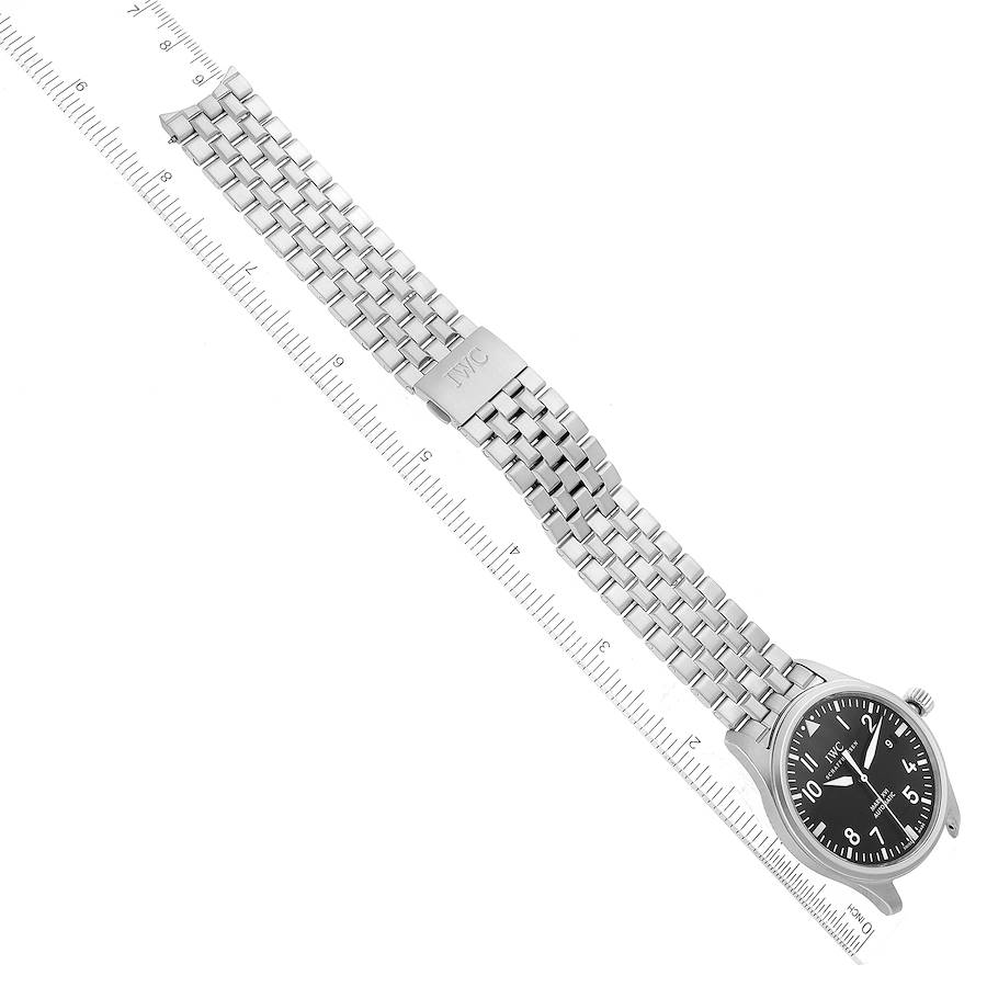 IWC Pilot Mark XVI Black Dial Steel Mens Watch IW325504