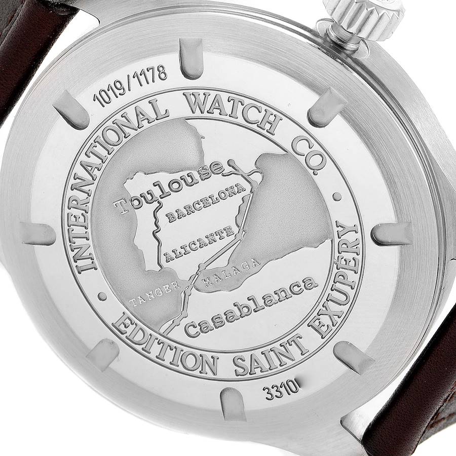 IWC Pilot Saint Exupery 44mm Limited Edition Steel Mens Watch IW320104