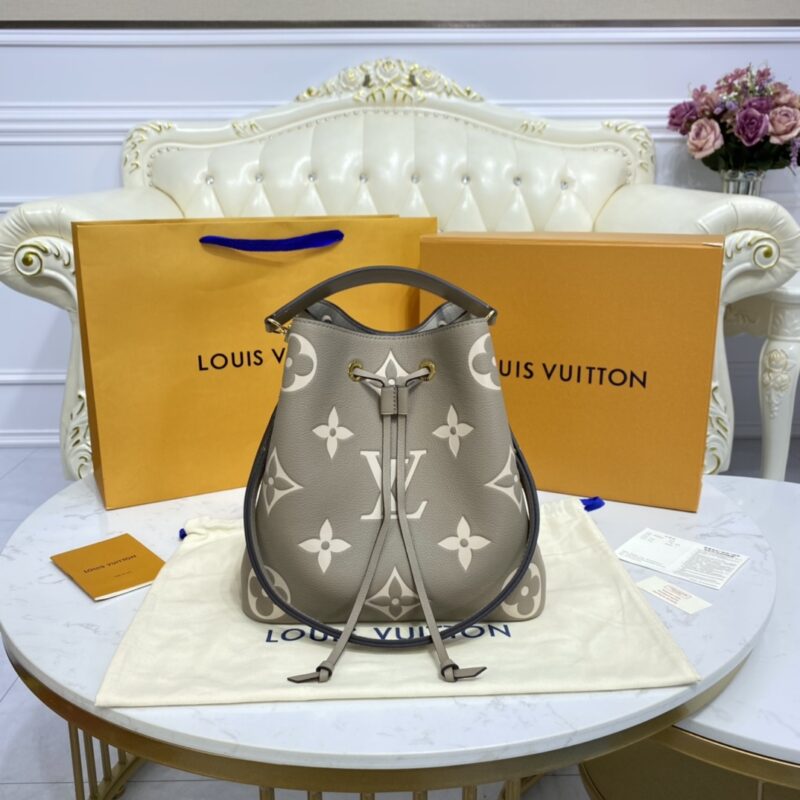 Replica Louis Vuitton Noe Bucket Beige MM