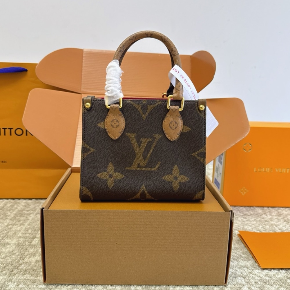 Louis Vuitton Onthego BB Bag Brown 18Cm M46839