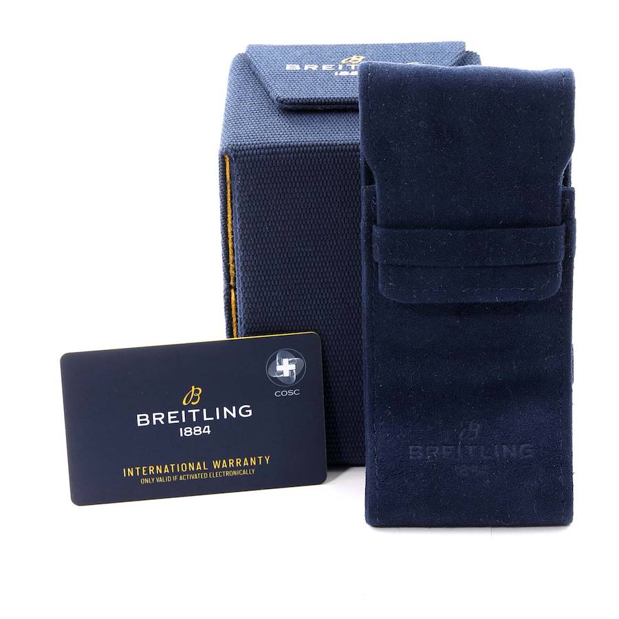 Breitling Navitimer 01 Black Dial Steel Mens Watch AB0121