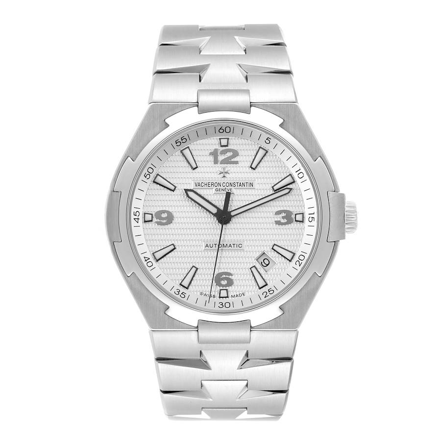 Vacheron Constantin Overseas Silver Dial Steel Mens Watch 47040