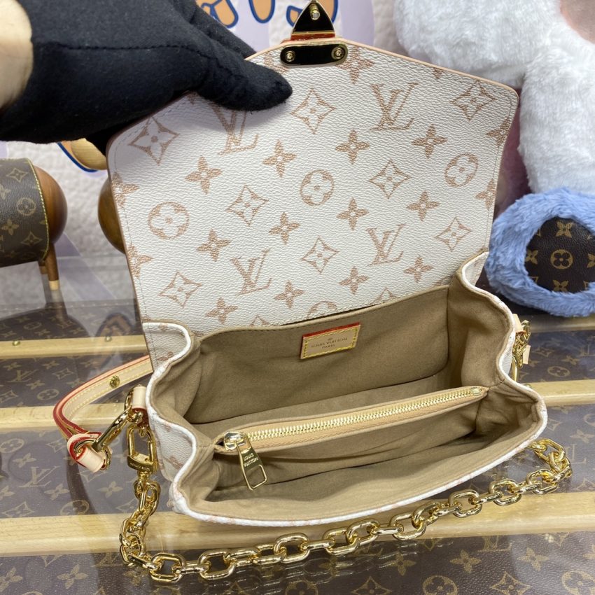 Replica Louis Vuitton Pochette Metis East West Pink