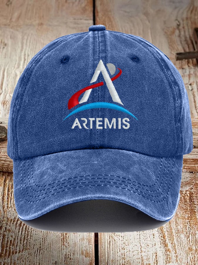 Unisex Humanity Returns To The Moon Printed Hat