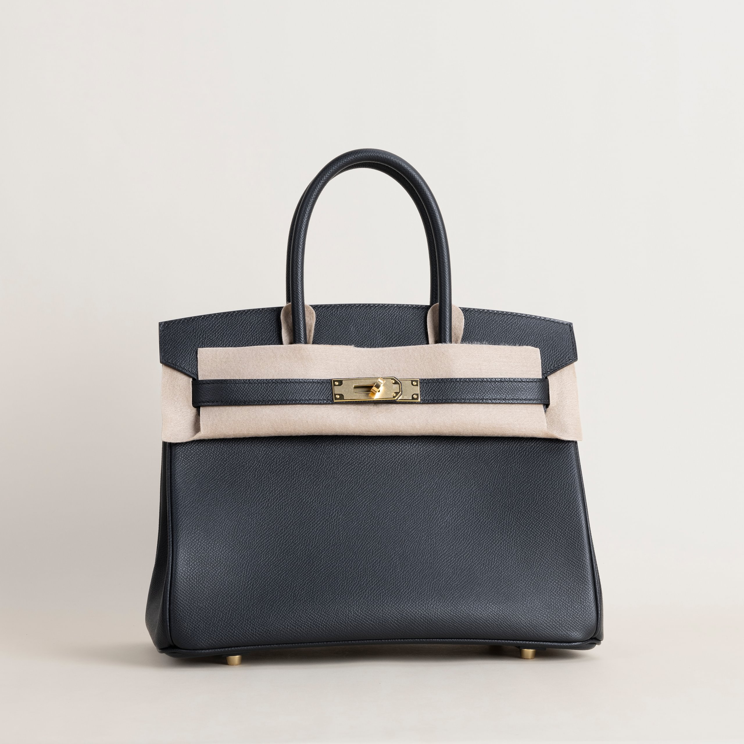 Birkin 30 epsom retourne black GHW