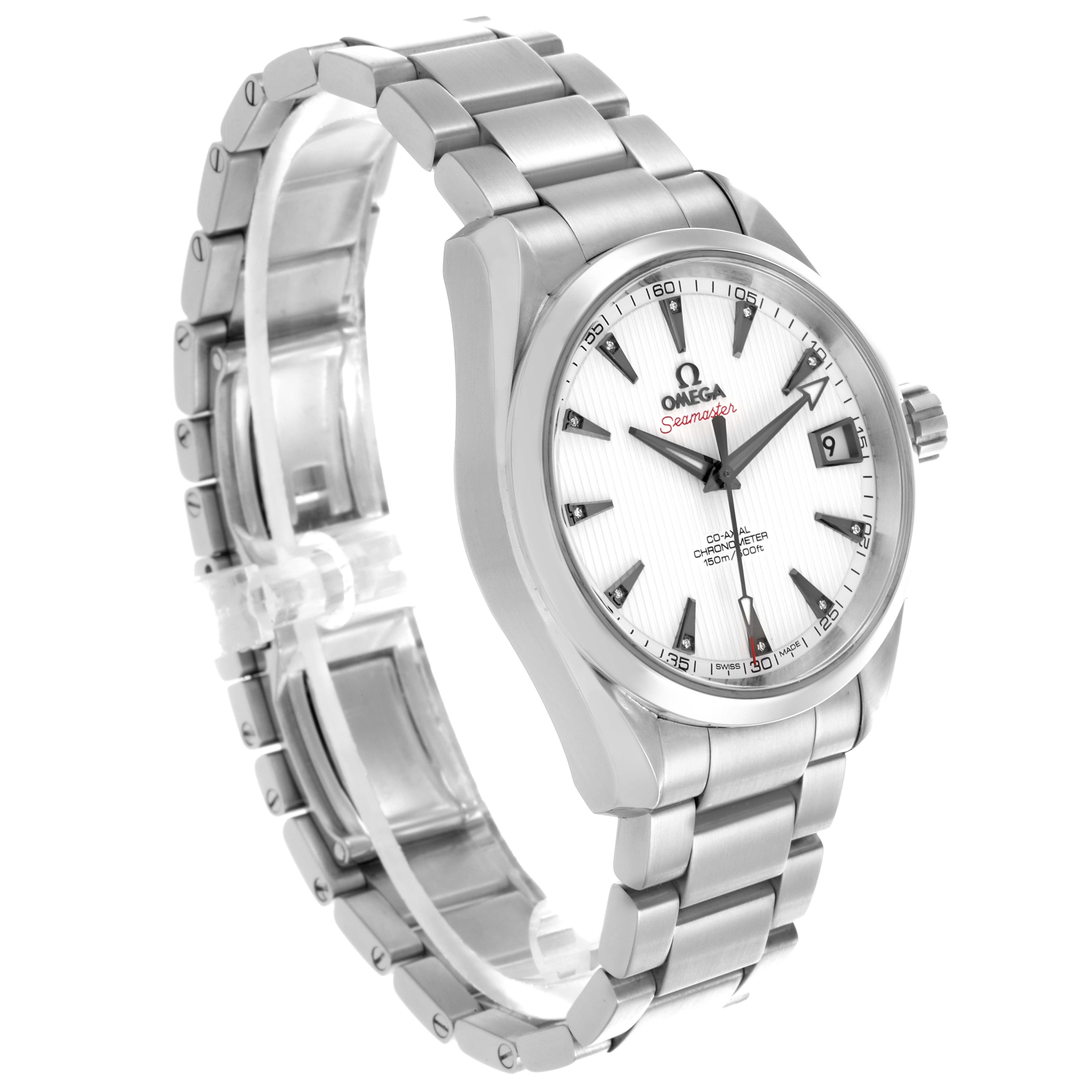 Omega Seamaster Aqua Terra 38.5 Diamond Watch 38.5 MM 231.10.39.21.54.001