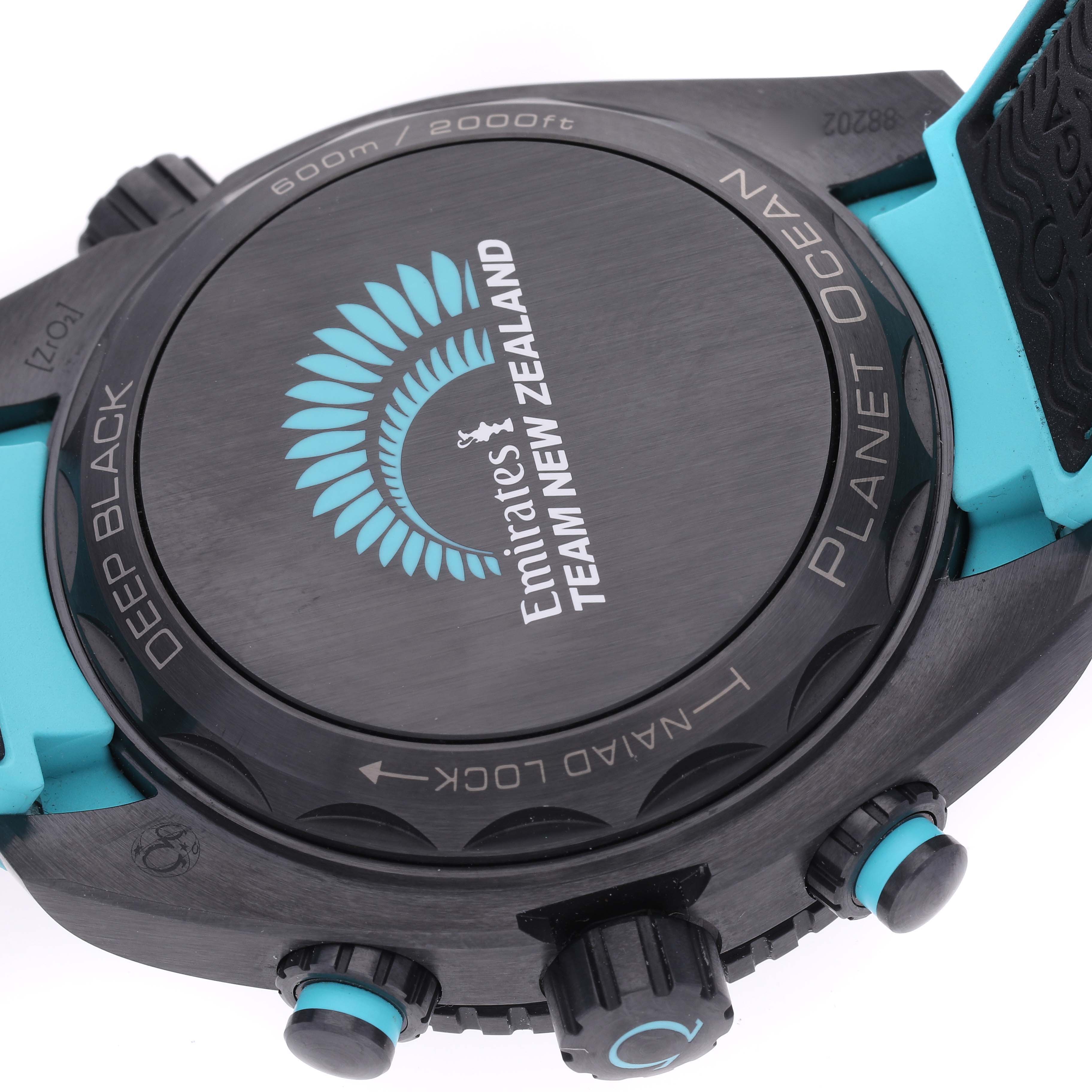 Omega Planet Ocean Deep Black Ceramic Mens Watch 45.5 MM 215.92.46.51.01.003
