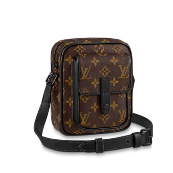 Louis Vuitton Christopher Wearable Wallet Monogram Brown 18Cm M69404