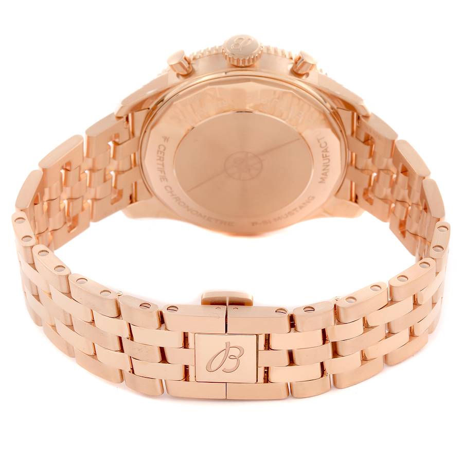 Breitling Classic AVI P-51 Mustang Rose Gold Mens Watch R23380