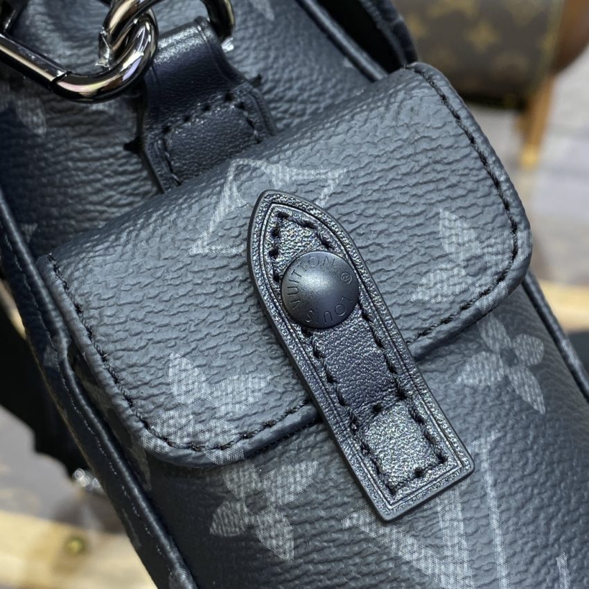 Replica Louis Vuitton Nano Christopher Backpack Black