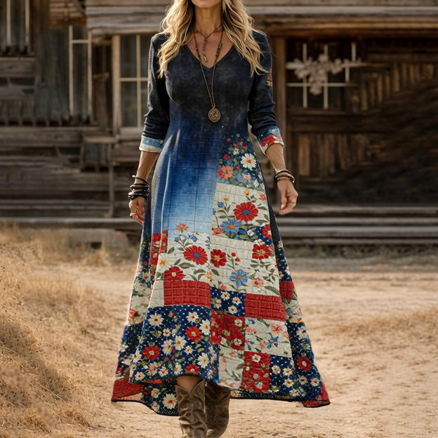 Women's Casual Print Dress