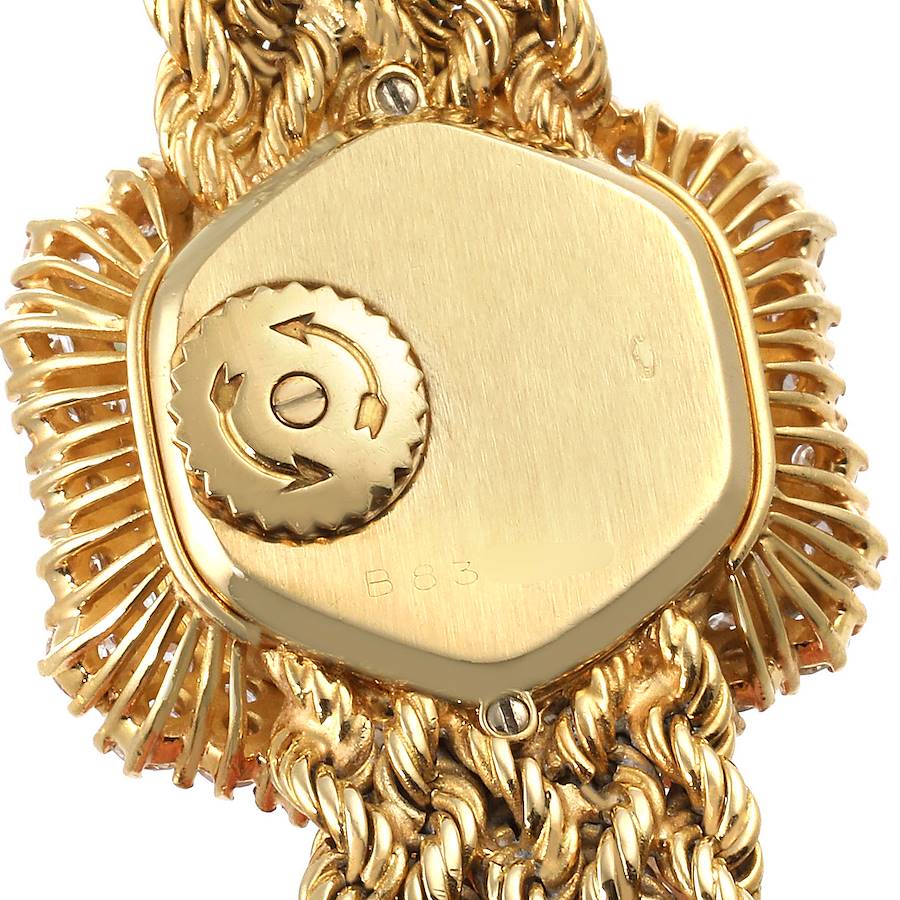 Audemars Piguet Vintage Yellow Gold Diamond Cocktail Ladies Watch