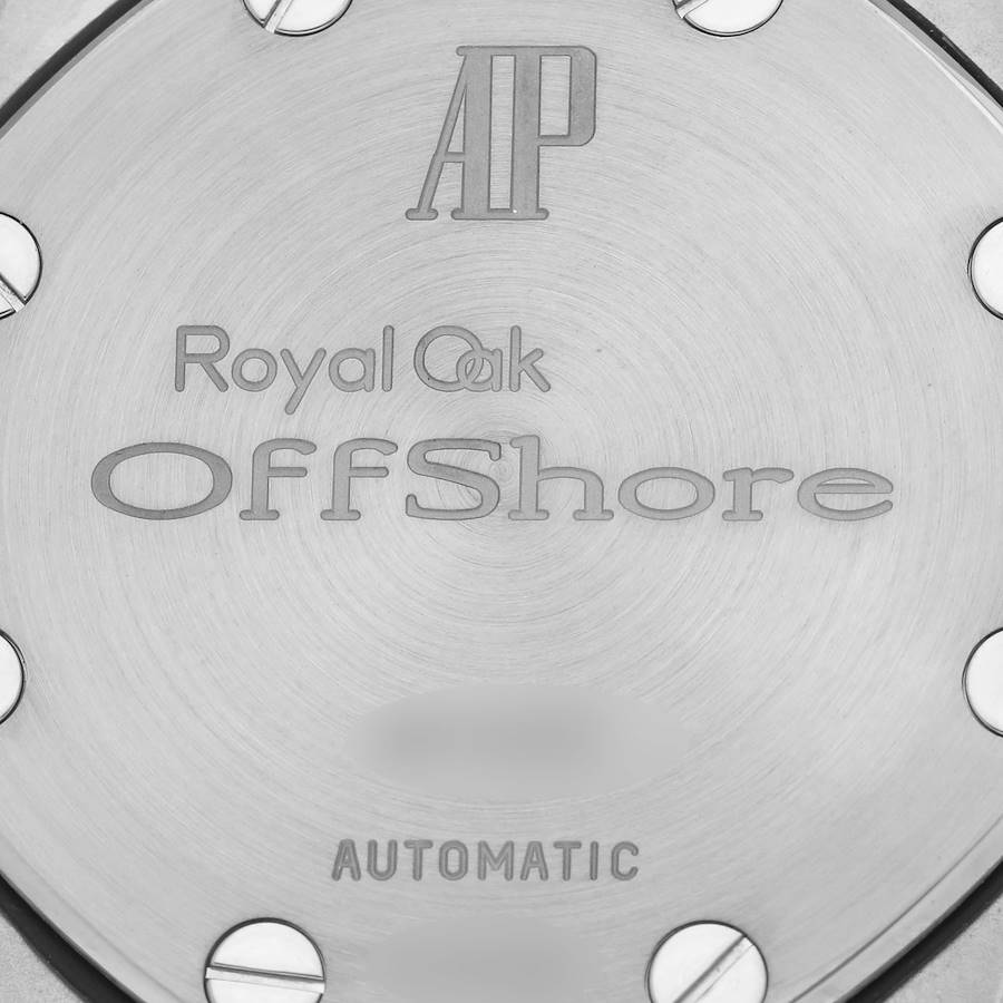 Audemars Piguet Royal Oak Offshore Chronograph Blue Dial Mens Watch 25721ST