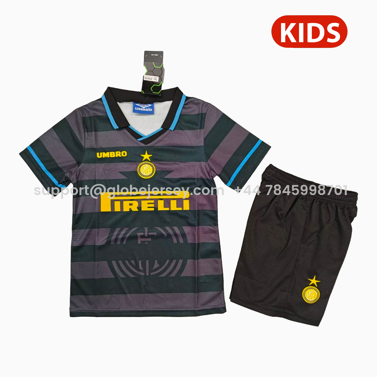Retro Inter Milan 1997-98 Third Kids Kit