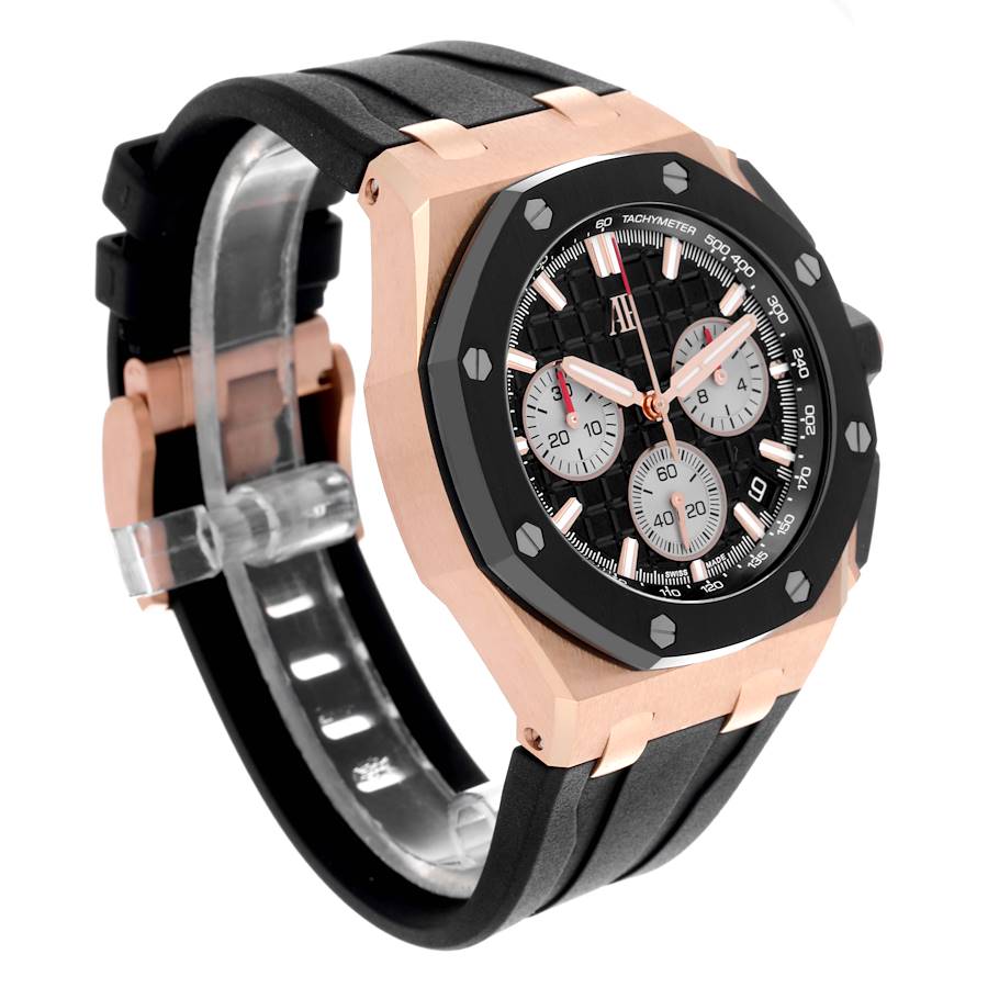 Audemars Piguet Royal Oak Offshore Rose Gold Mens Watch 26420RO