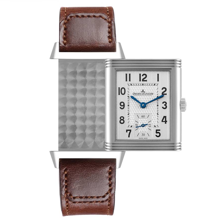 Jaeger LeCoultre Reverso Classic Small Steel Watch 213.8.62 Q2438522