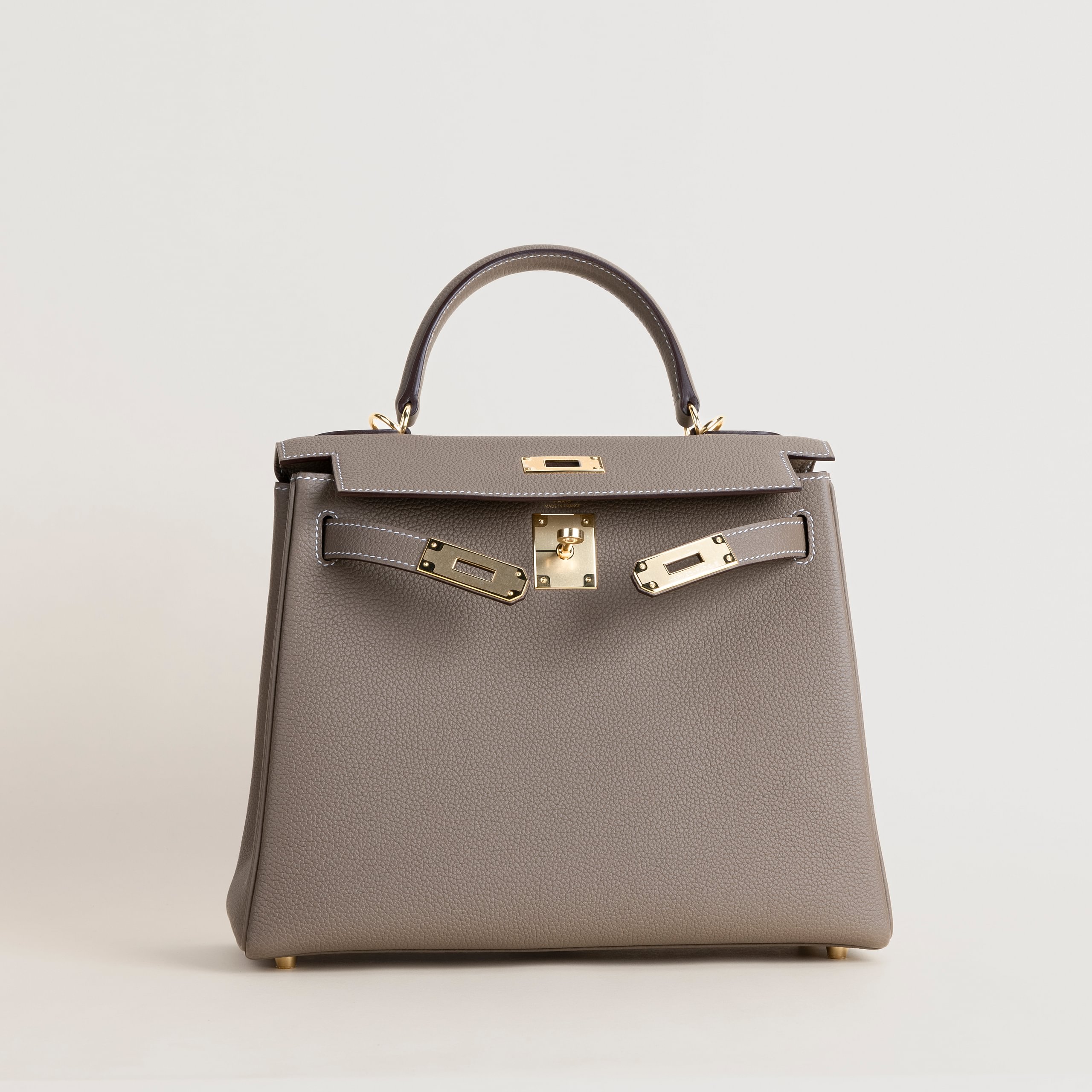 Kelly 28 togo etoupe GHW