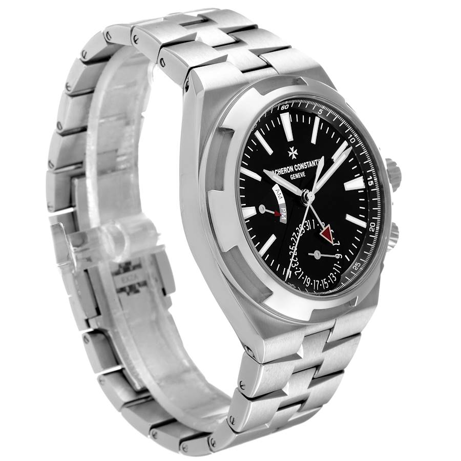 Vacheron Constantin Overseas Dual Time Steel Mens Watch 7900V