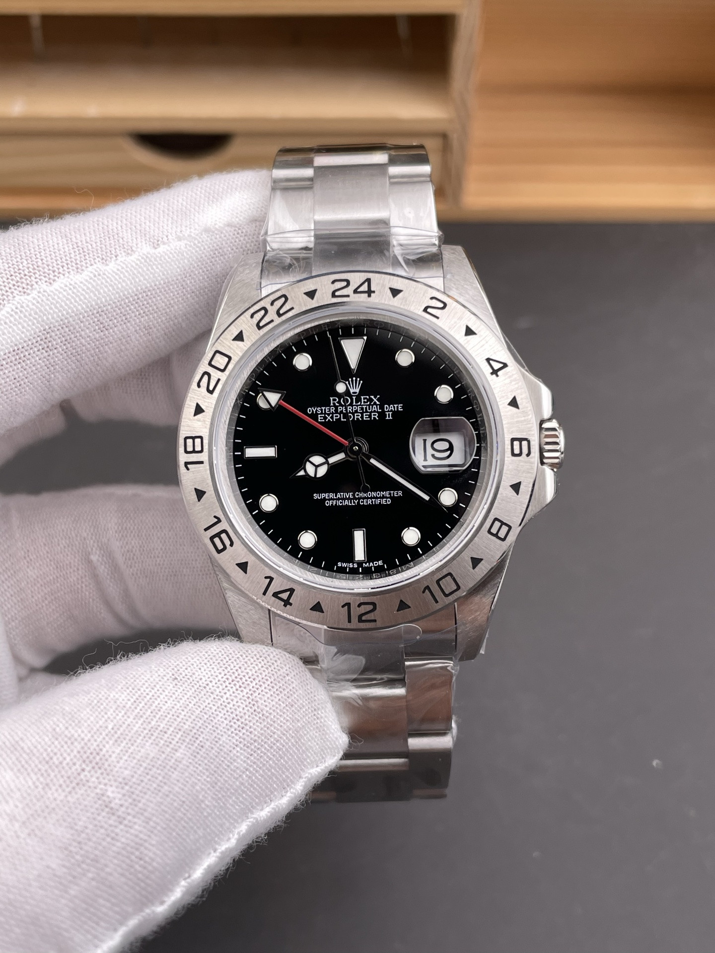 Vintage Explorer II Black Dial