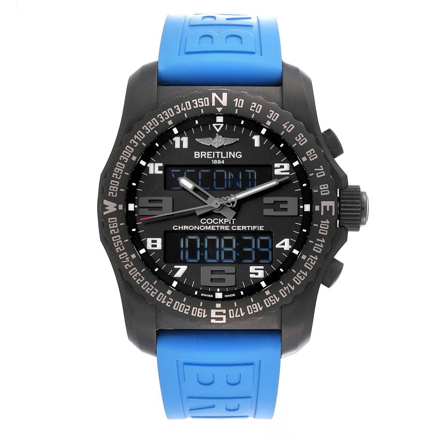 Breitling Cockpit B50 Night Mission PVD Titanium Watch VB5010