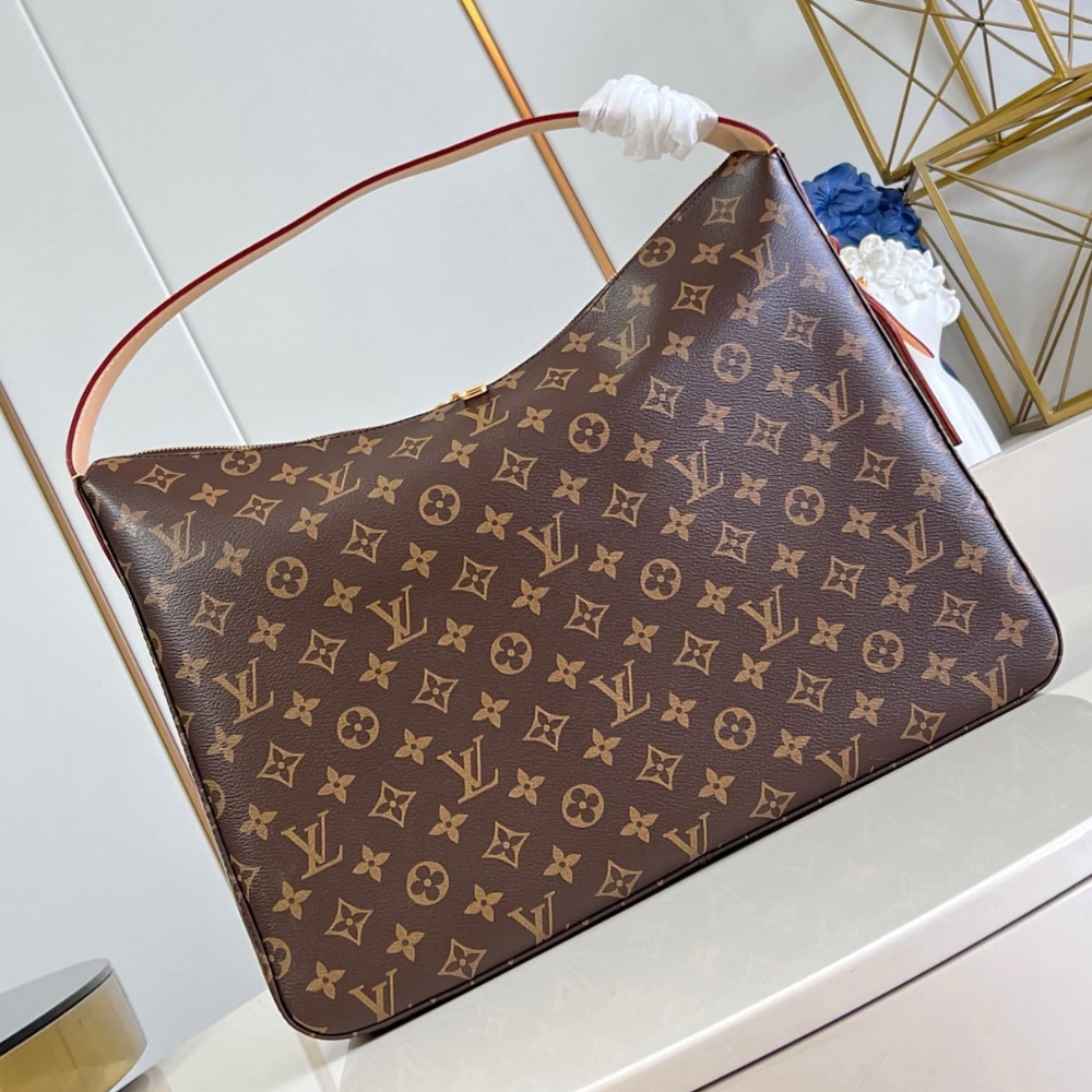 Louis Vuitton Slouchy MM Bag Brown 40cm M12098
