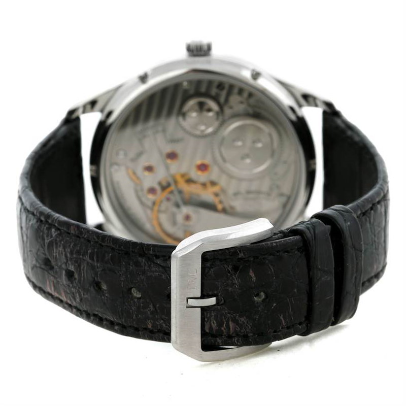 IWC Portuguese Chrono Manual Stainless Steel Mens Watch IW545405