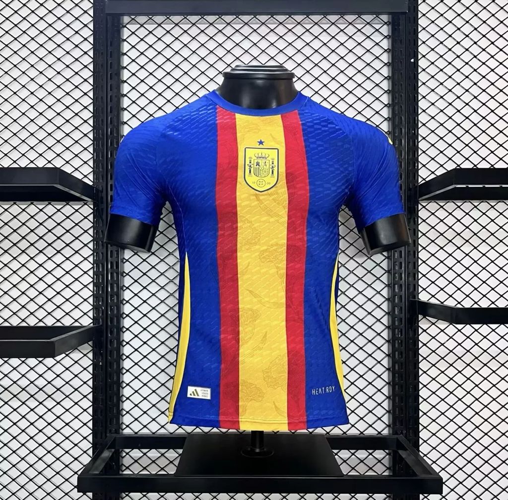 Spain 2024 Pre-Match Training Jersey - Player Version