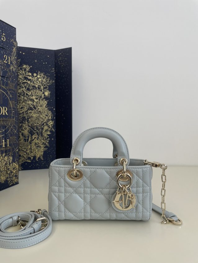 Replica Dior Lady D – Joy Mini Bag Sky Blue