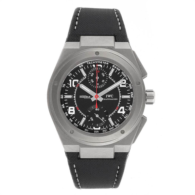 IWC Ingenieur AMG Titanium Black Dial Automatic Mens Watch IW372504