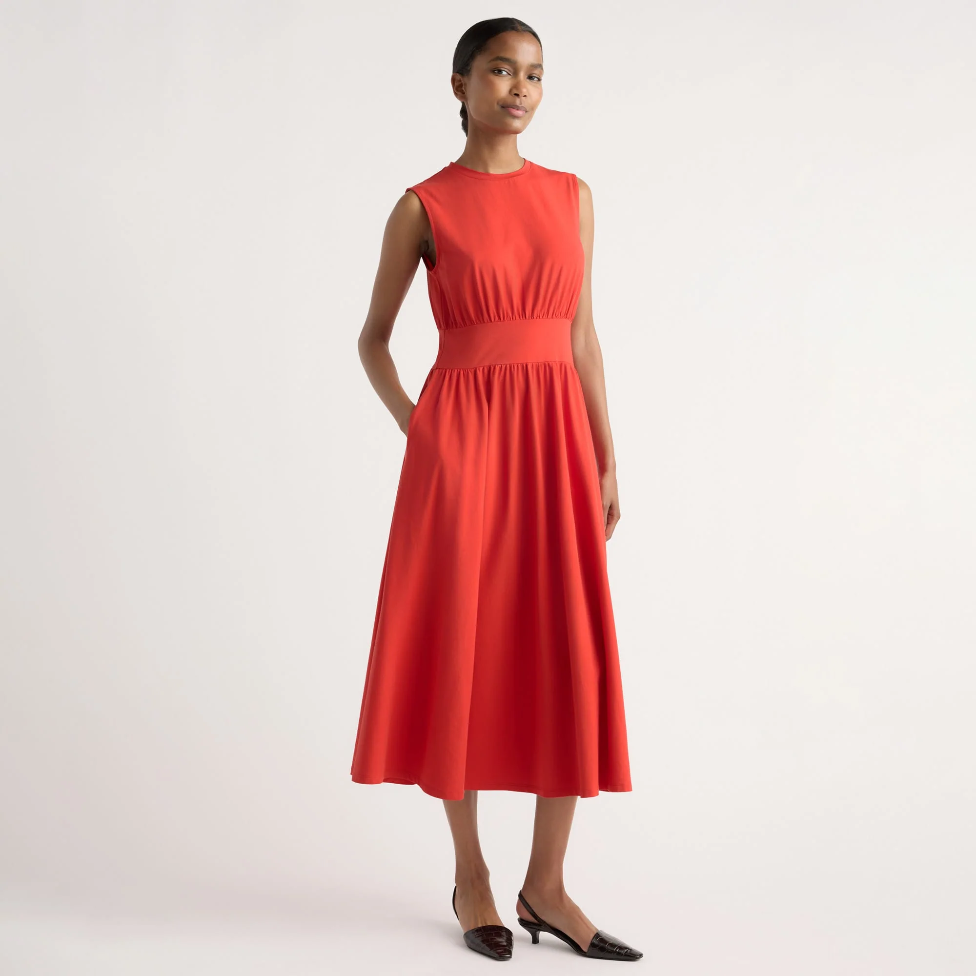 Prynn Sleeveless Jersey Dress