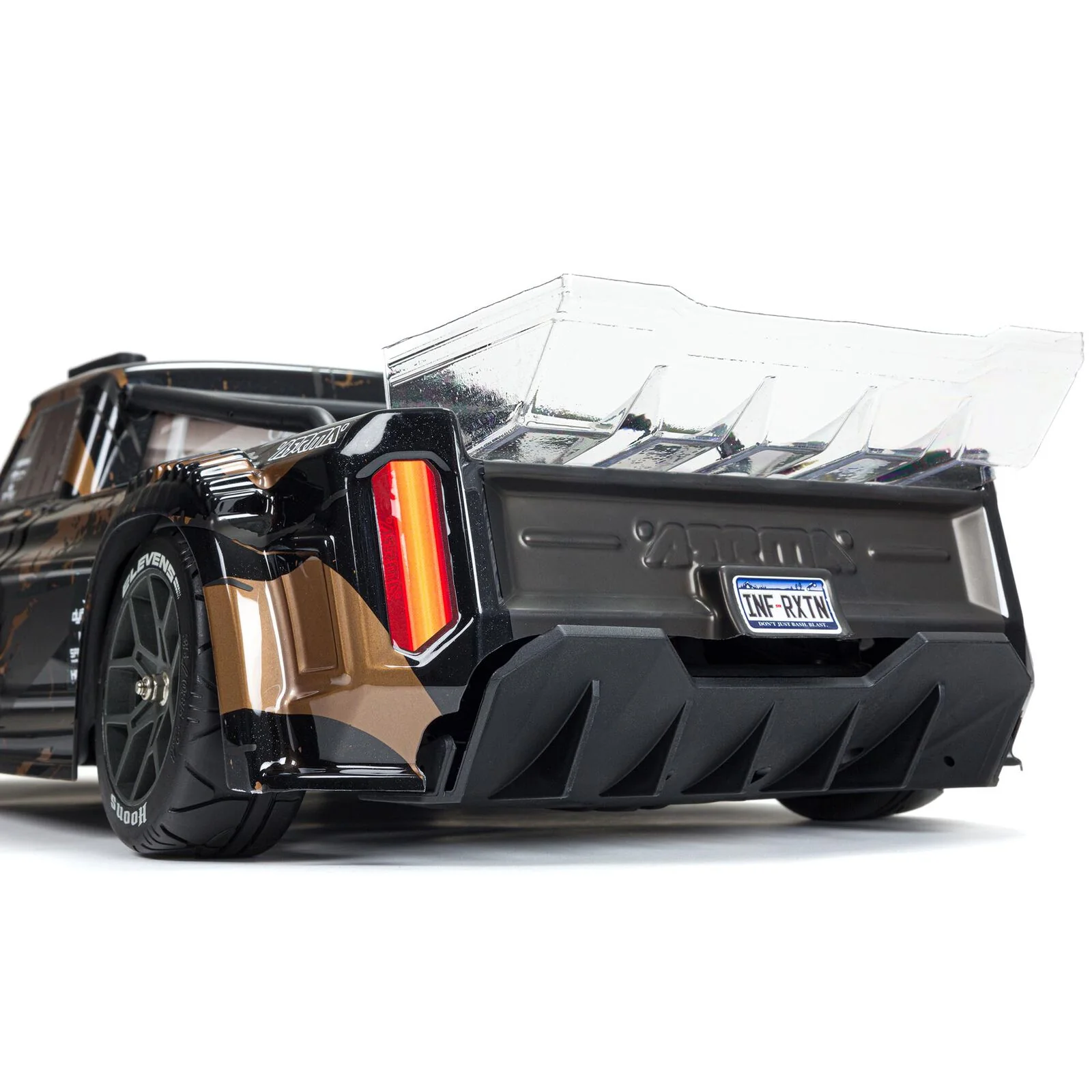 ARRMA 1/8 INFRACTION 3S 4X4 RTR Brushless All-Road Street Bash, Black/Gold