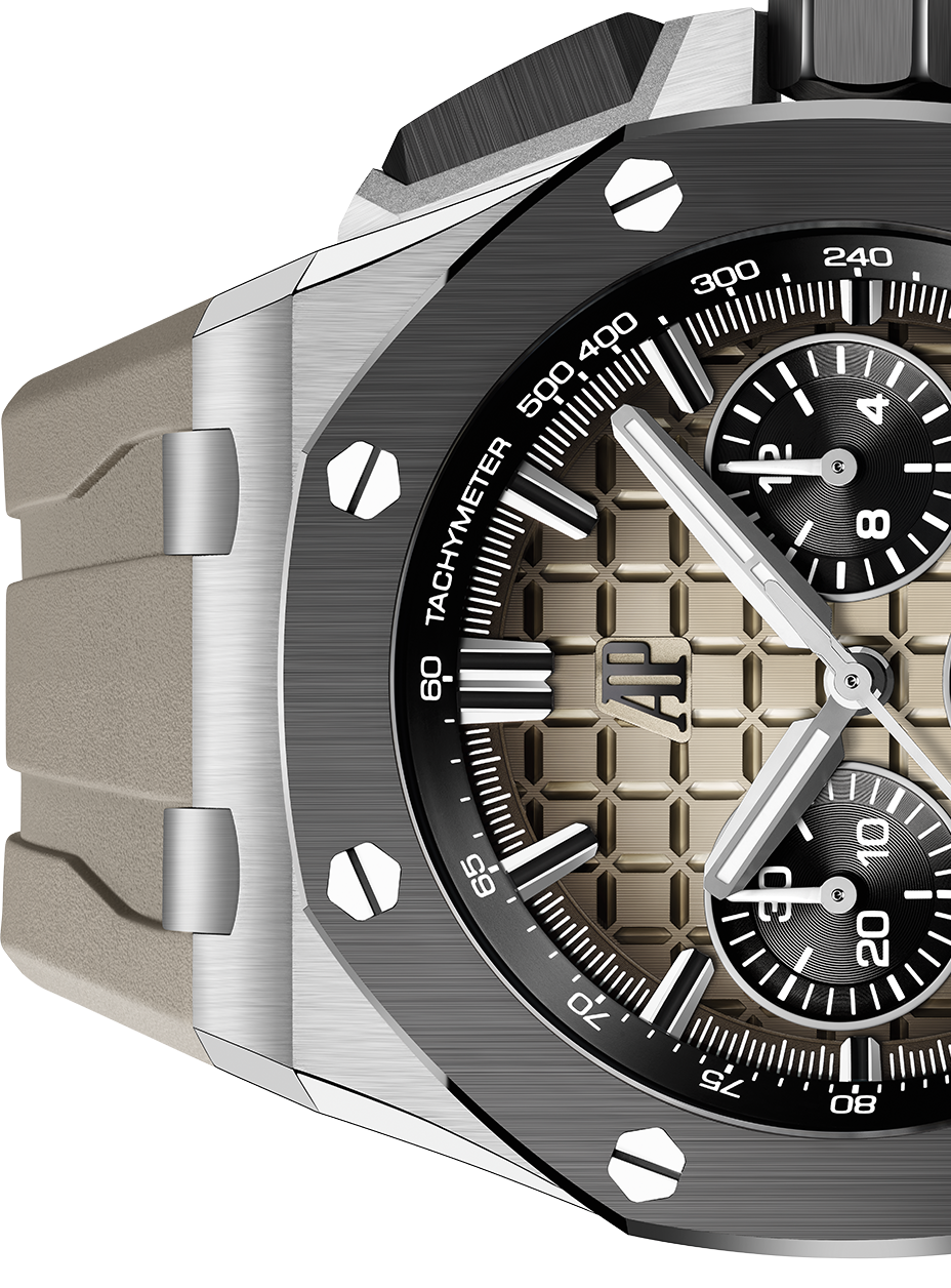 OFFSHORESmoked Light Brown Dial CHRONOGRAPH 43mm