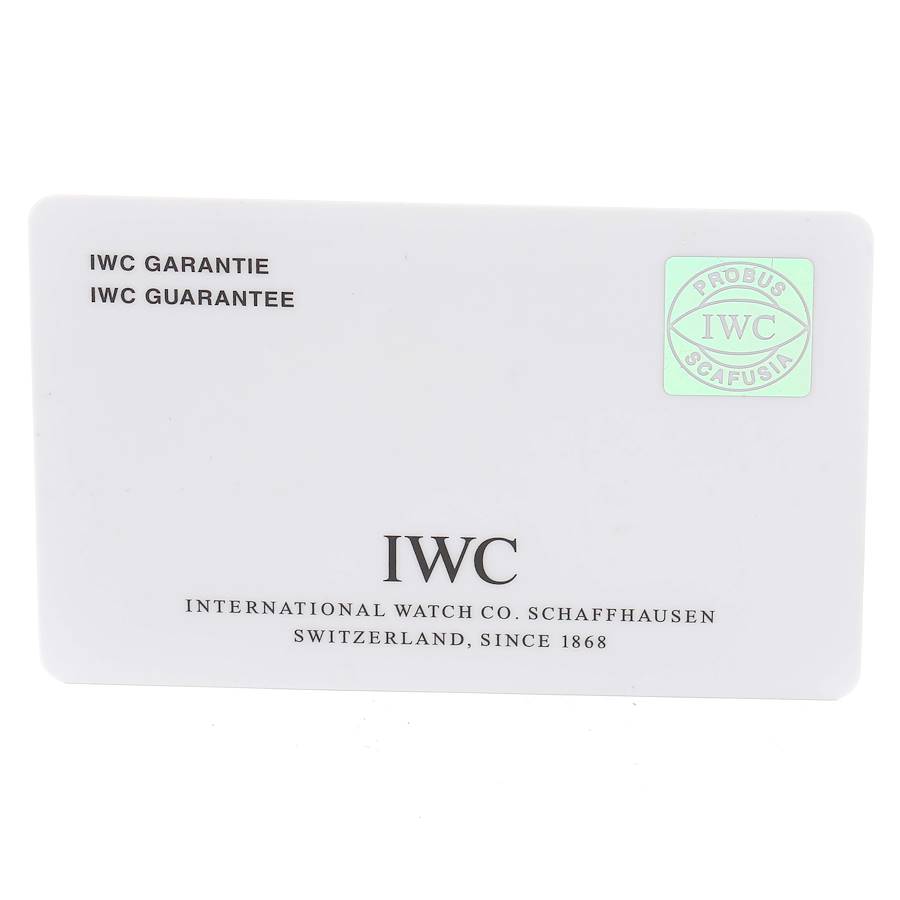 IWC Portofino Silver Dial Automatic Steel Mens Watch IW356501